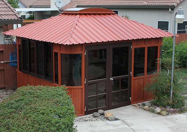 an Aspen gazebo