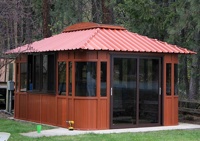 an Aspen gazebo