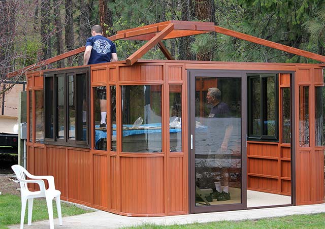 Aspen gazebo roof assembly