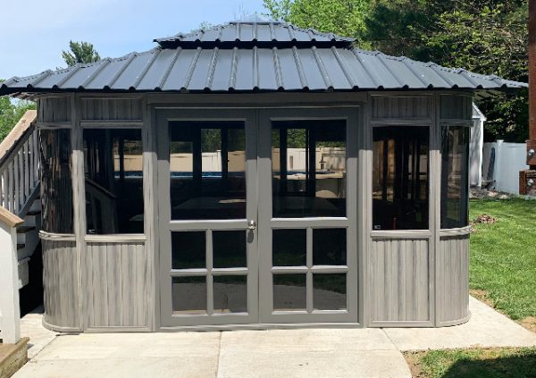 hot tub enclosure