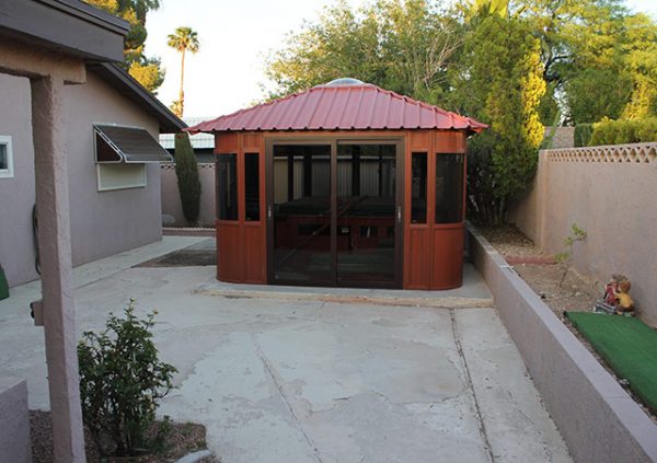 an Aspen gazebo