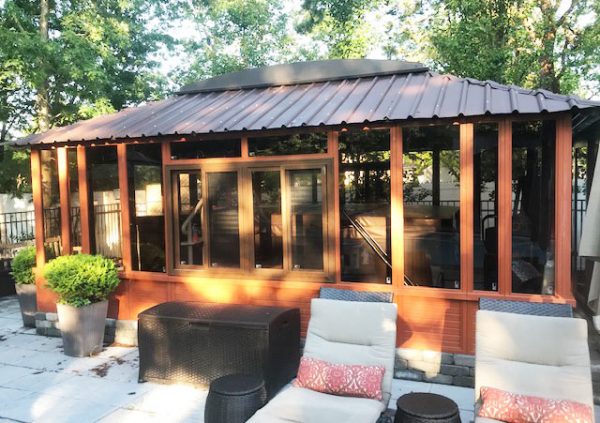 brentwood gazebo hot tub enclosure