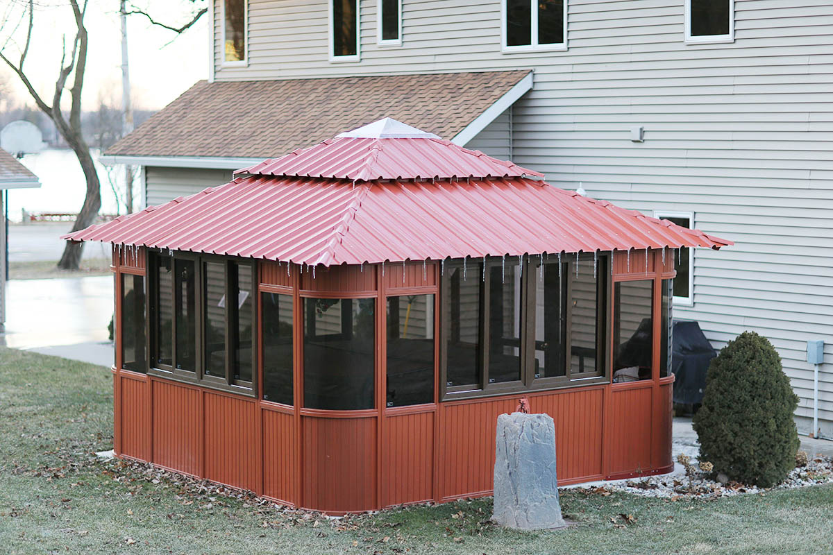 spa gazebo hot tub enclosure